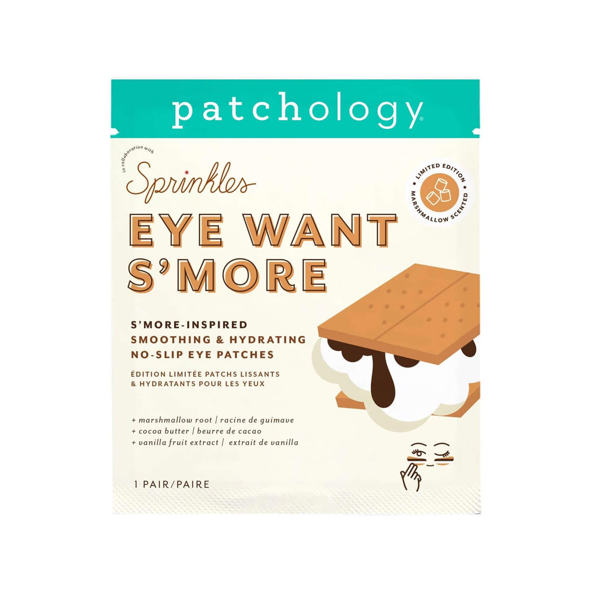 Eye Want S'more masques pour les yeux