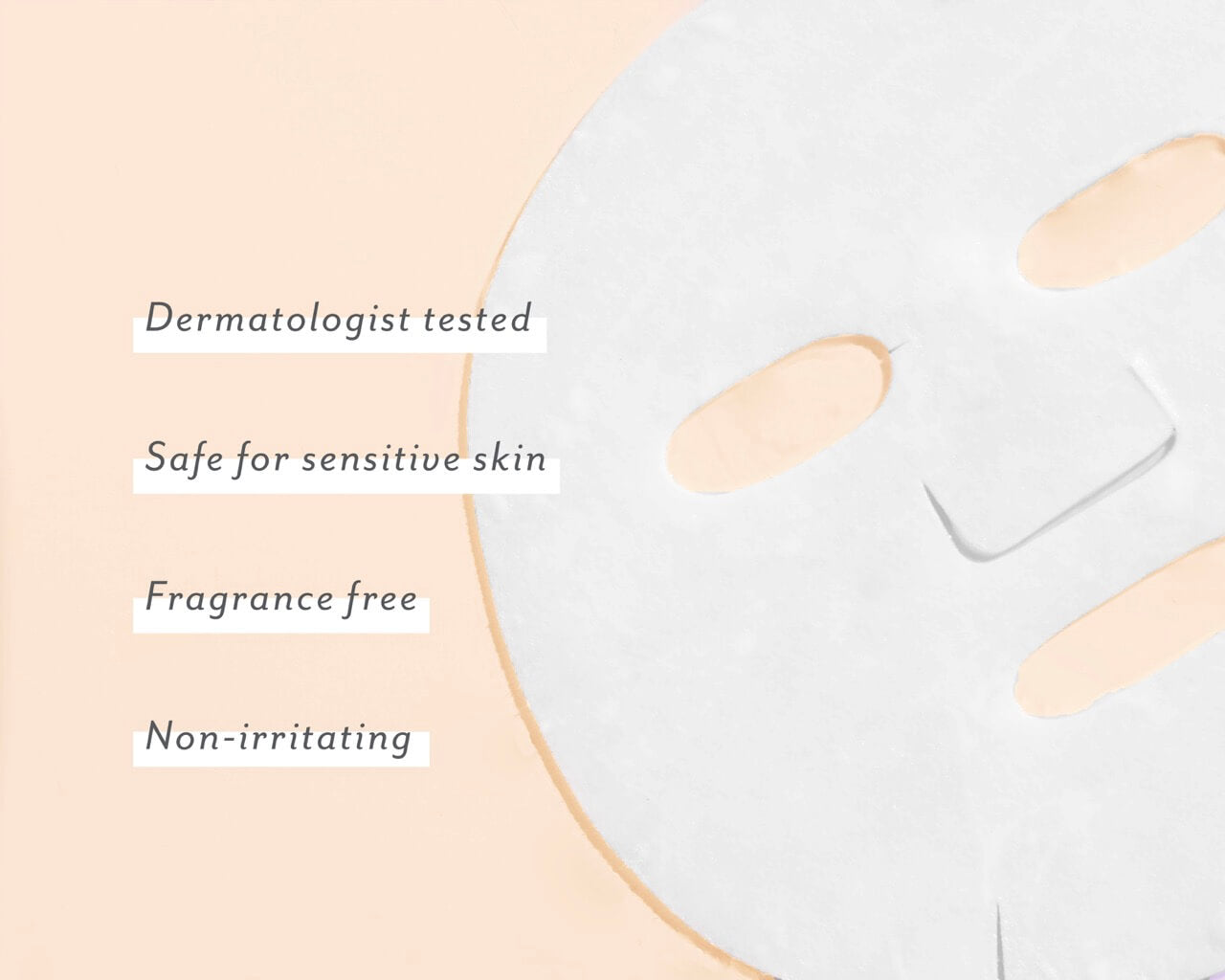 Masque réparateur pour la peau