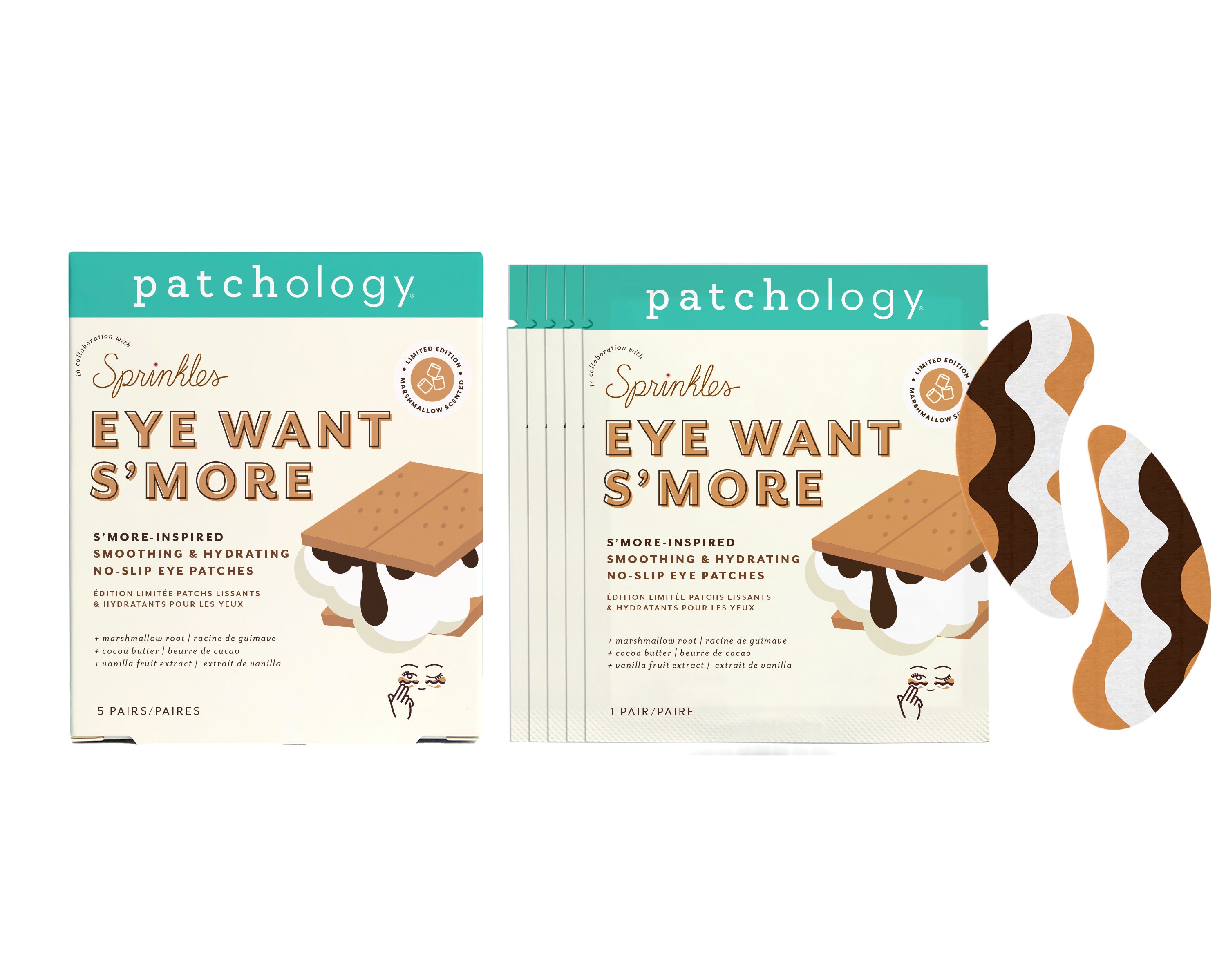 Eye Want S'more masques pour les yeux