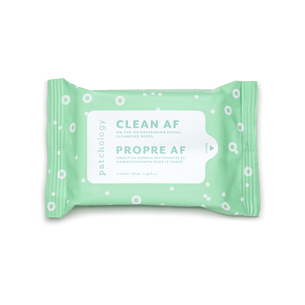 Lingettes nettoyantes visage Clean AF