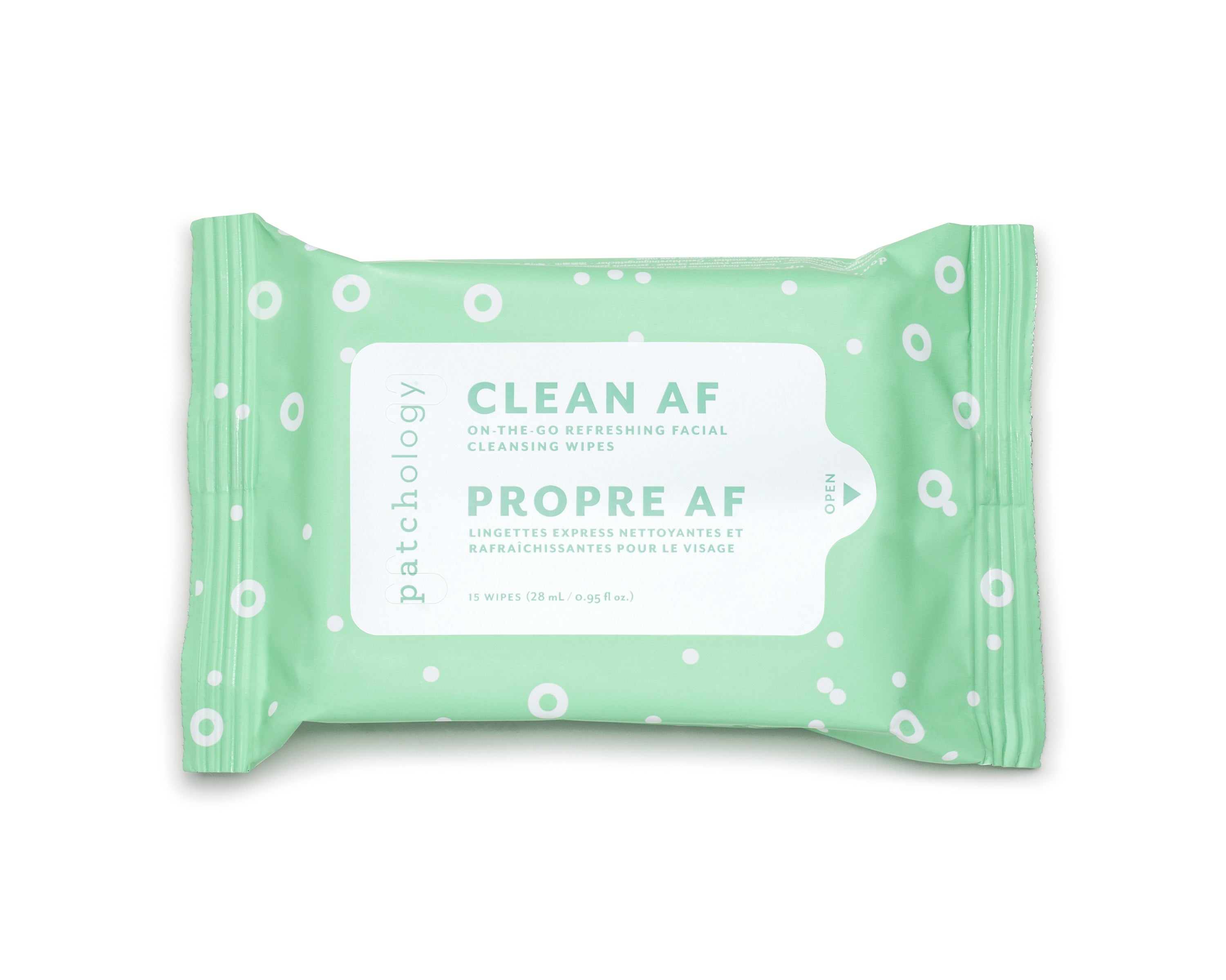 Lingettes nettoyantes visage Clean AF