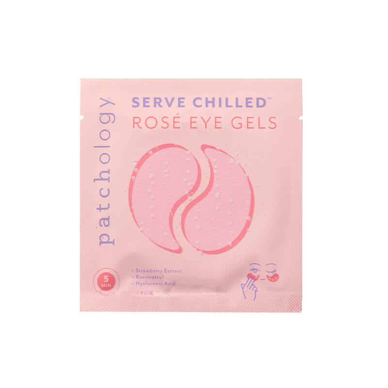 Patchs contour des yeux rosés
