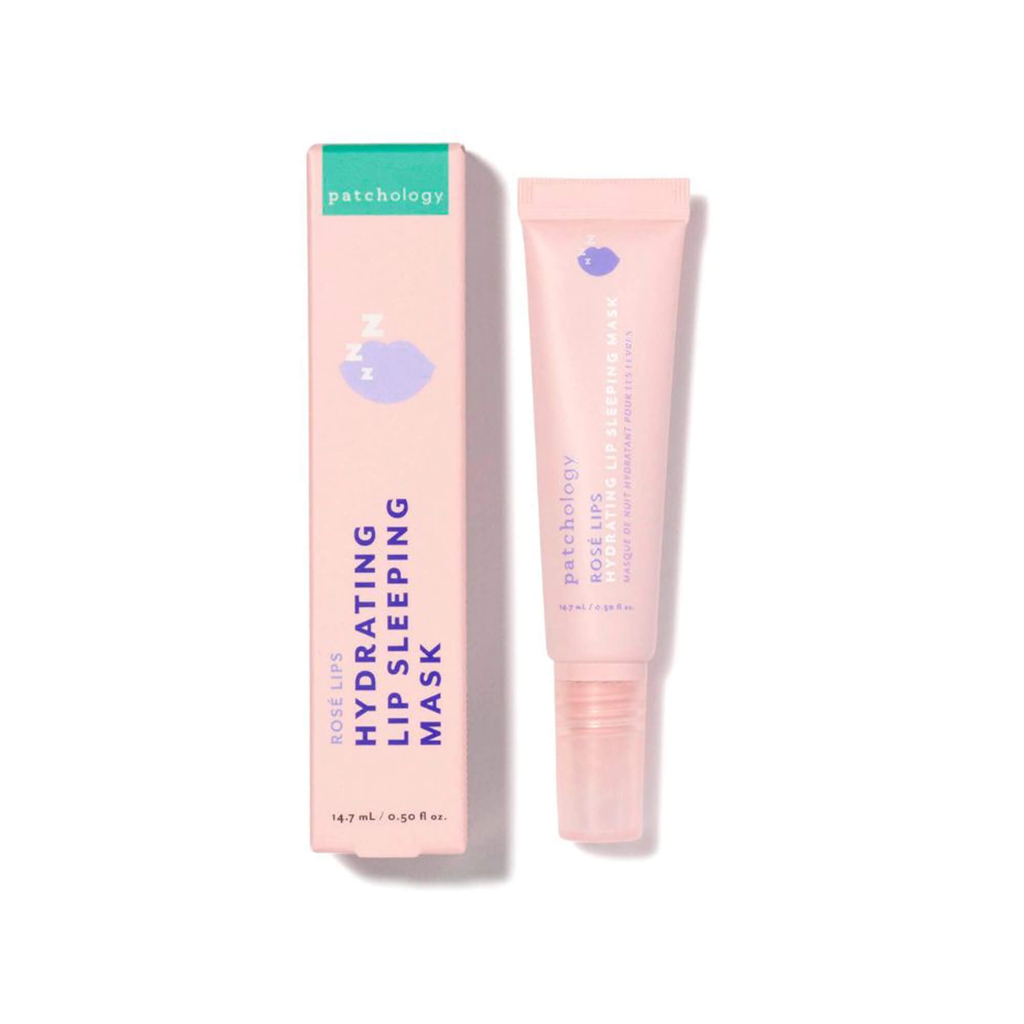 Masque de nuit hydratant pour les lèvres Rosé